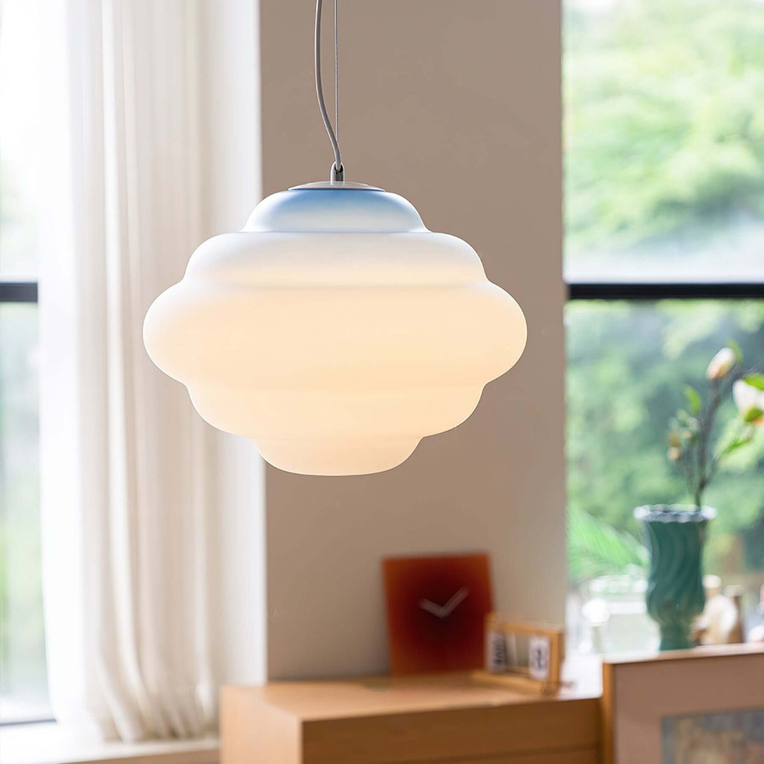 Gradient Sky Cloud Pendel Lampe