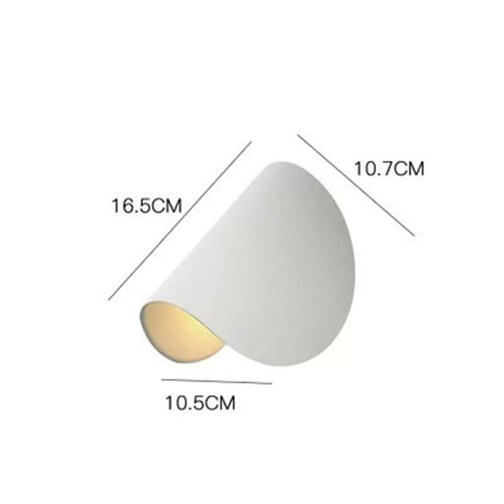 Moderne LED Væglampe med Farvevalg