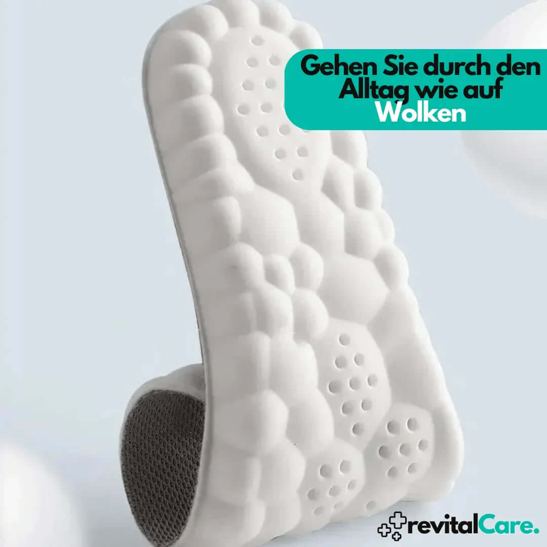 Komfort 4D Indlægssåler - Ergonomiske Fodsenge