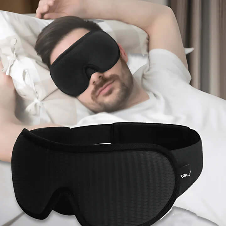 Ergonomisk 3D Søvnmaske til Total Mørklægning