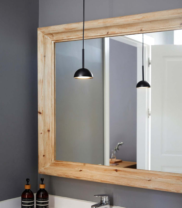 Geometrisk Metal Pendellampe - LED