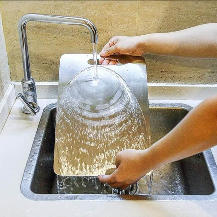 Robust og Hygiejnisk Skærebræt i Titanium til Køkkenet