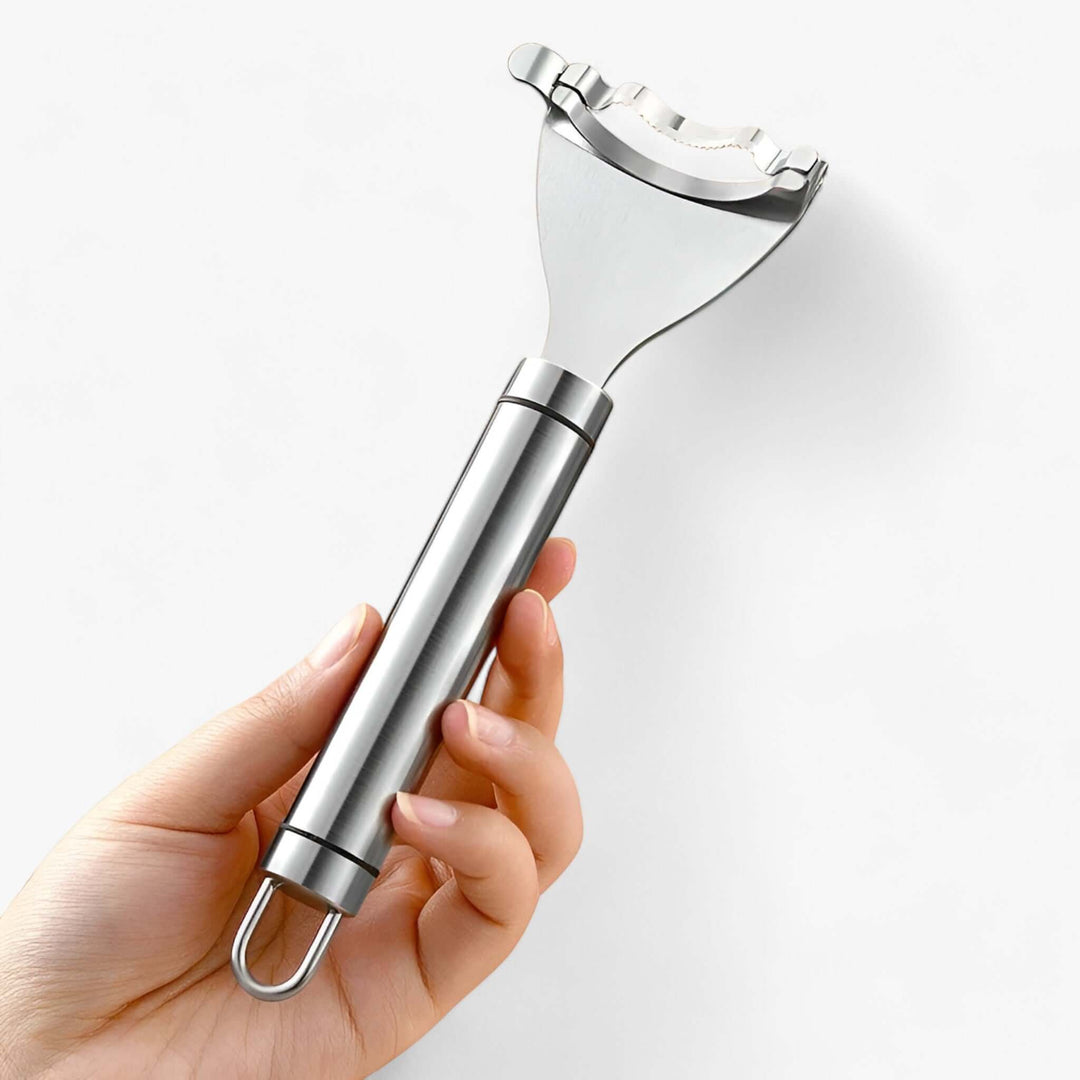 Majskolbeskræller i Rustfrit Stål - Nemt & Hurtigt