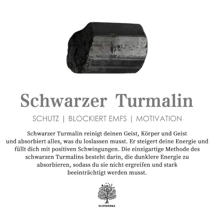 Elegant 8mm ring i wolframcarbid med sort turmalin, minimalistisk design, beskyttelse mod negative energier, holdbar