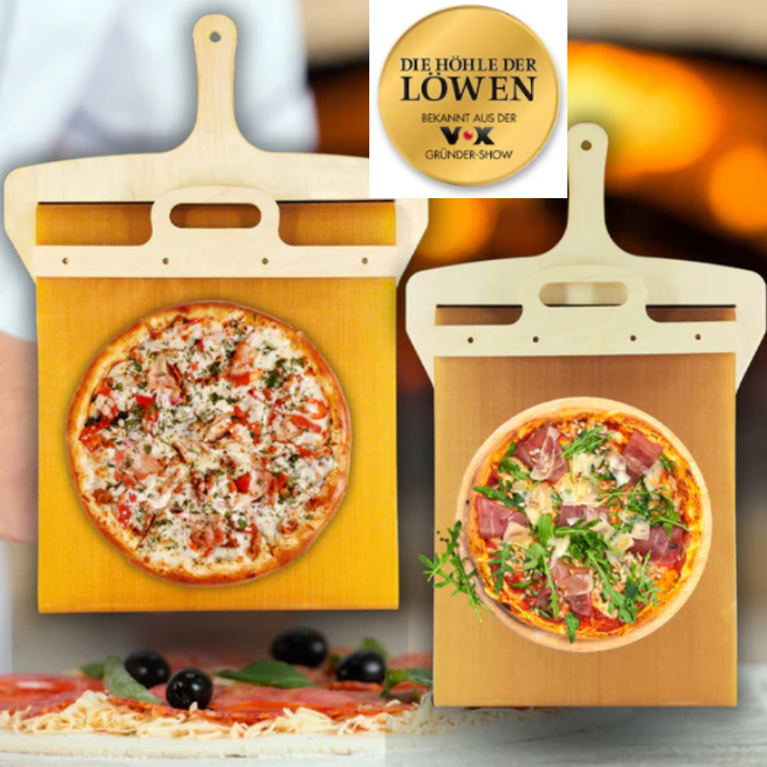 Elegant birketræs pizzaskovl, italiensk design, perfekt til at skubbe og løfte pizzaer, høj kvalitet