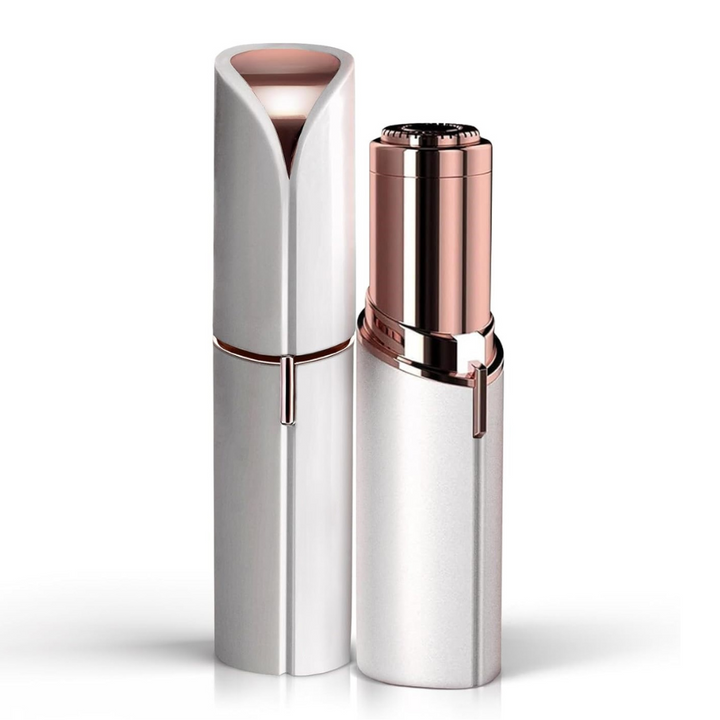 Elektrisk ansigtshårfjerner til kvinder, rød farve