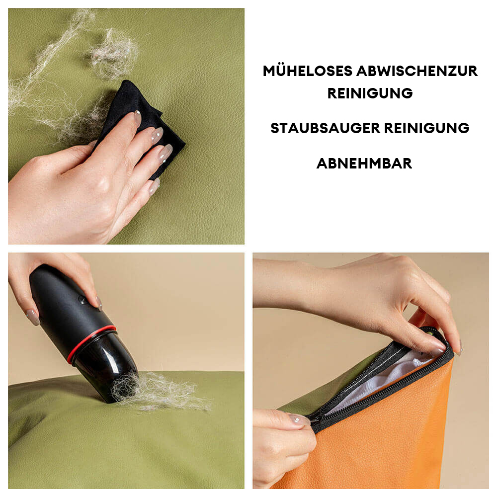 Elegant autostol i kunstlæder til hunde i sort, komfortabel med sikkerhedssele og polstring, stilfuld til rejser.