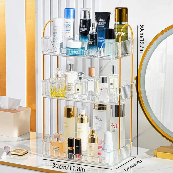 Elegant metal hjørnereol med minimalistisk æstetik, ideel til stilfuld opbevaring og rumeffektivitet i små hjørner.