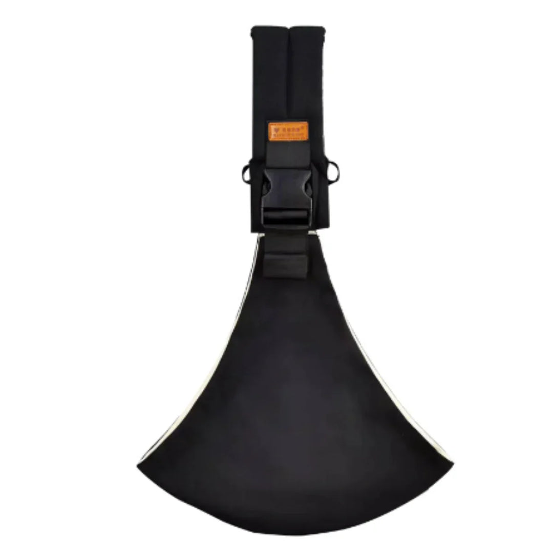 Ergonomisk, justerbar babybæresele med justerbare spænder, i moderne design for komfortabel og sikker bæring.