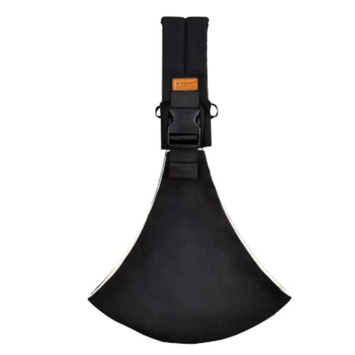 Ergonomisk, justerbar babybæresele med justerbare spænder, i moderne design for komfortabel og sikker bæring.