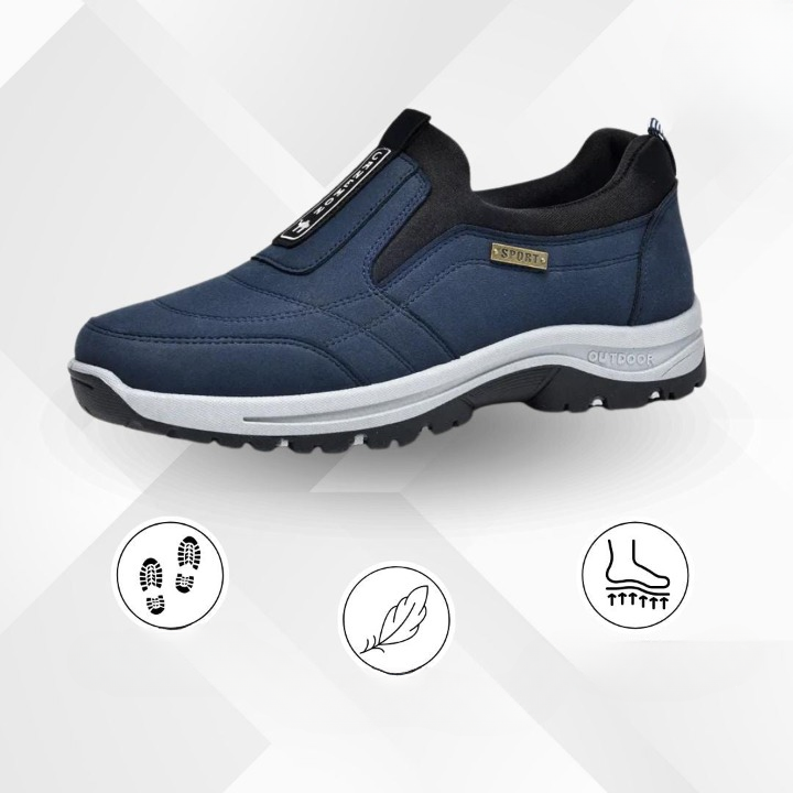 Ergonomiske unisex vandtætte sko for komfort og smertelindring, åndbare, med fleksibel sål