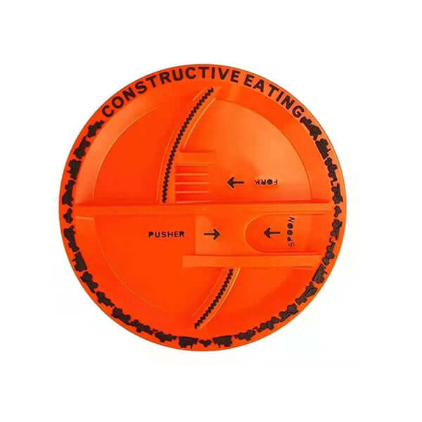 Buldoser Børnebestik - Legende læring ved spisebordet