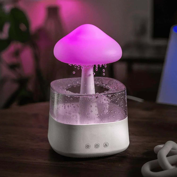 Ultralyd Luftfugter med Natlys & Aroma Diffuser
