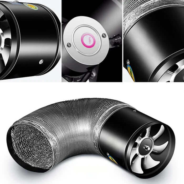 Højtydende udtræksventilator - Lydløs og kraftfuld