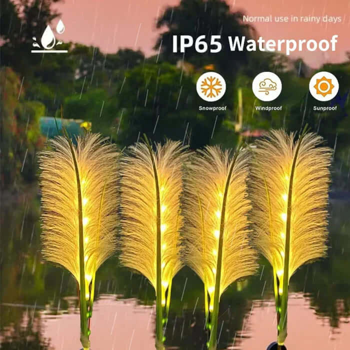 Solar Rattan Havelygte Udendørs Dekoration