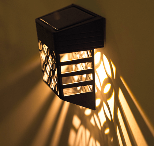 Dekorativ LED-væglampe til have og terrasse