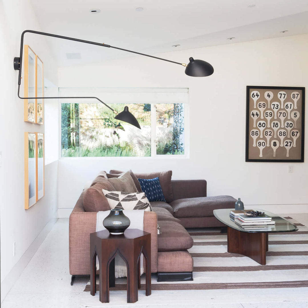 Designer væglampe - Moderne metalbelysning