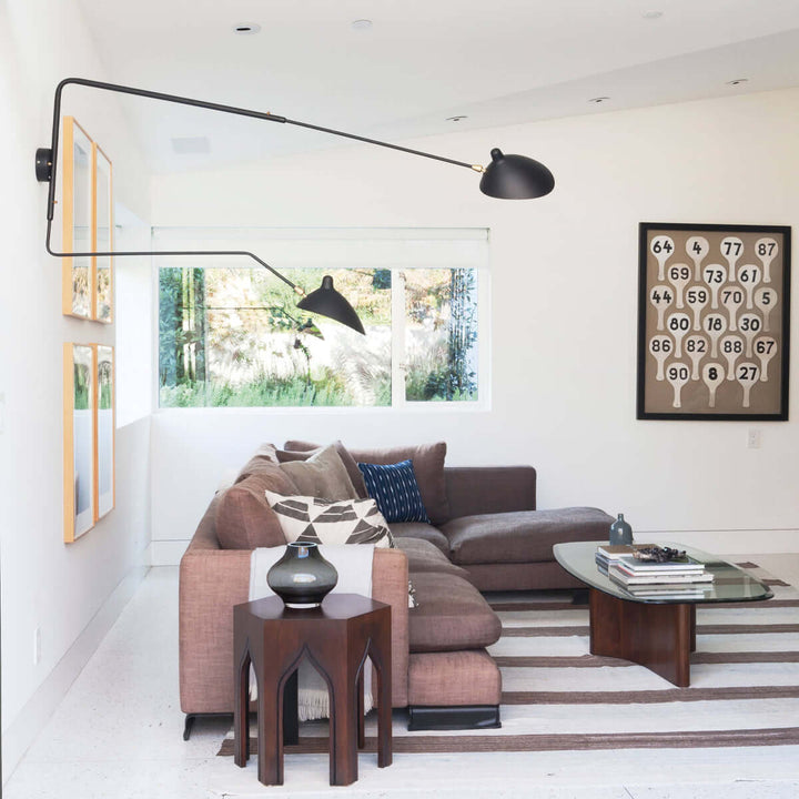 Designer væglampe - Moderne metalbelysning