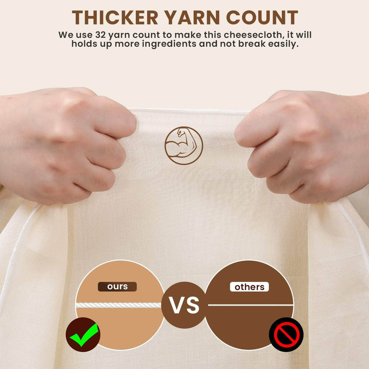 Fin Forpakket Osteklæde - 100 Grade