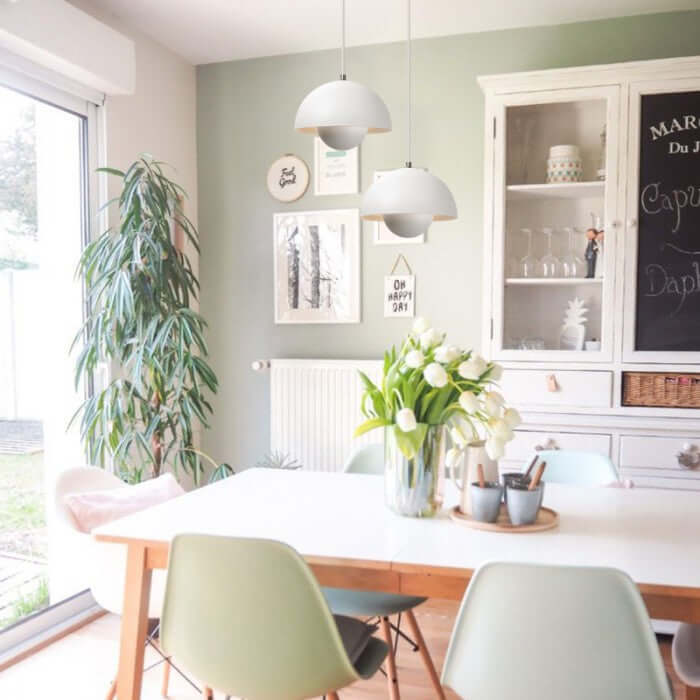 Hængelampe Macaron Blomsterknop Design