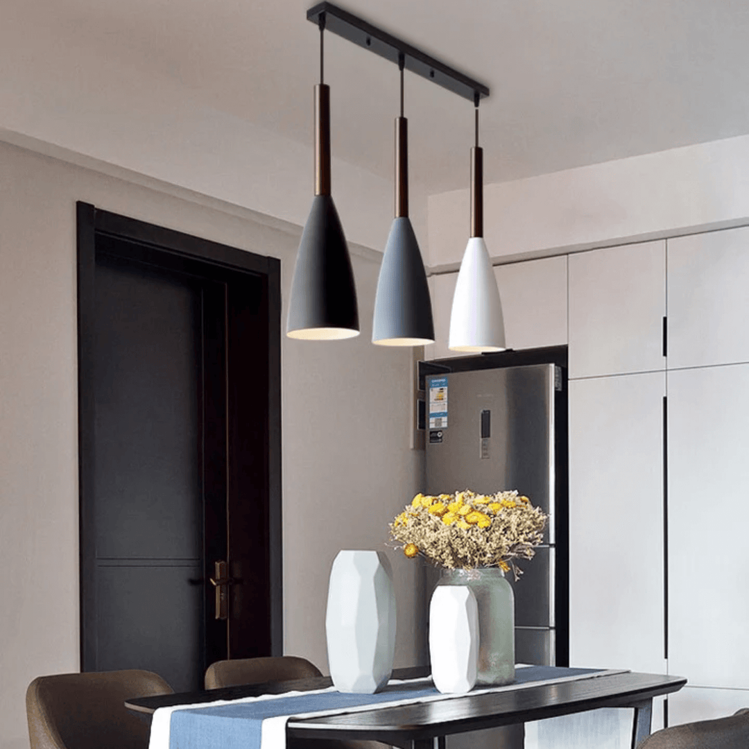 3-pak moderne pendellamper til hjemmet