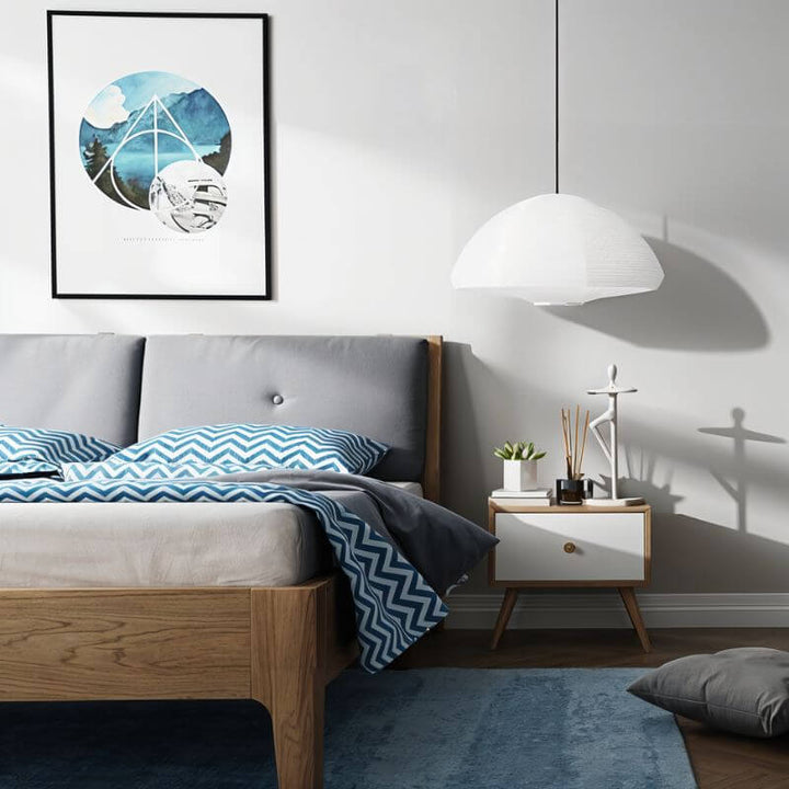 Minimalistisk Papir Pendellampe 26cm