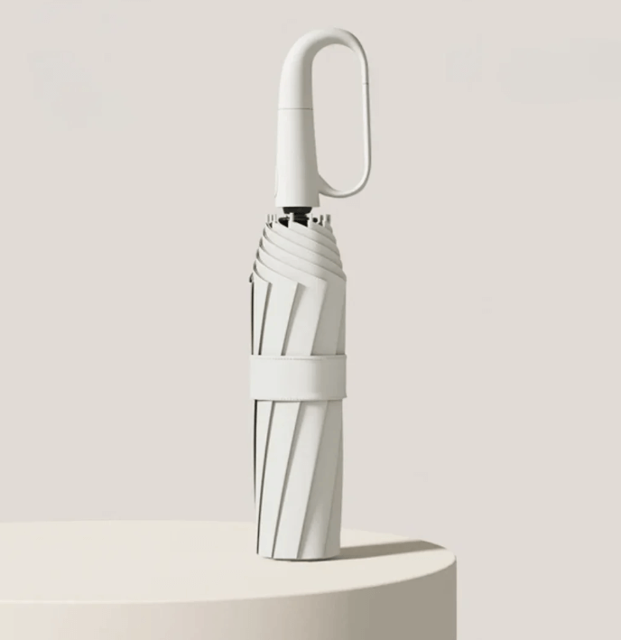 Unisex Stormsikker Paraply med Reflekser