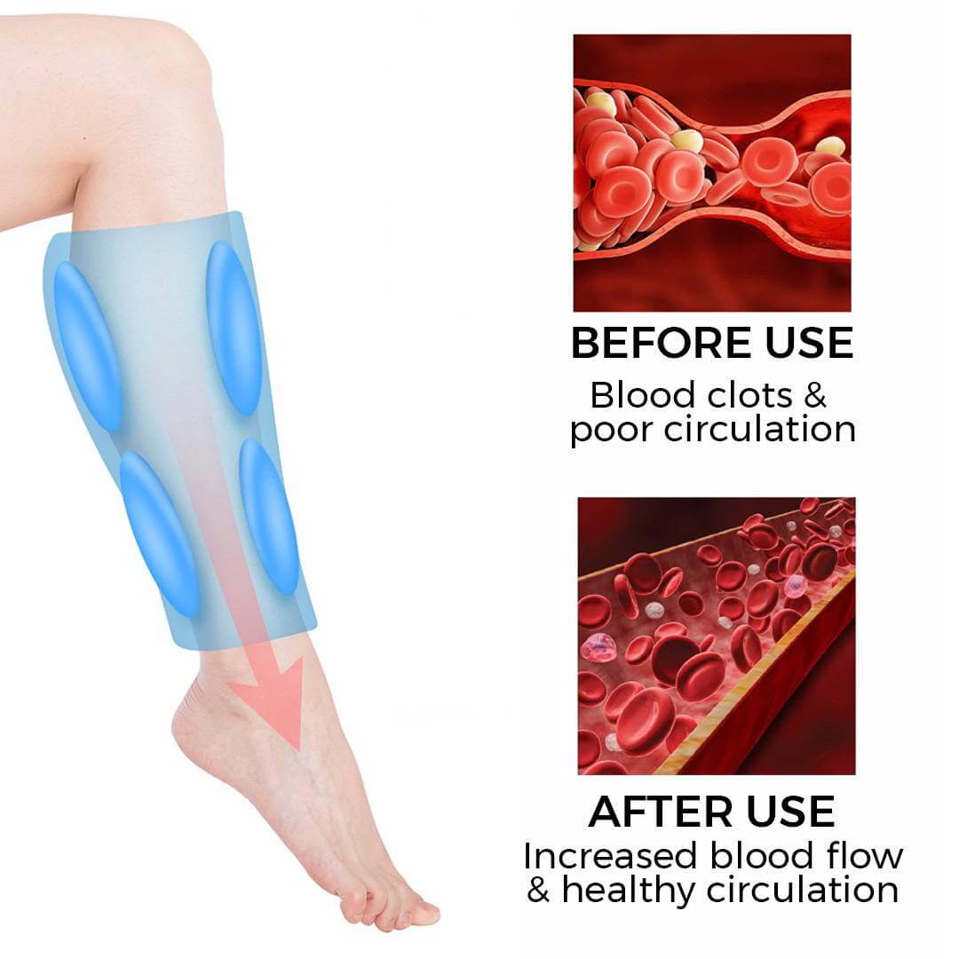 Trådløs Luftkompression Benmassageapparat
