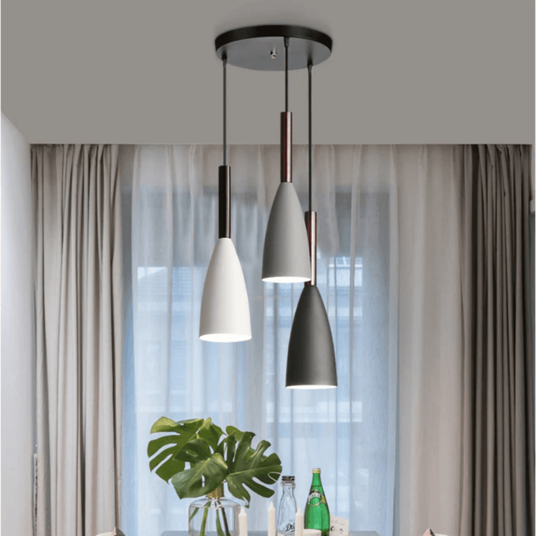 3-pak moderne pendellamper til hjemmet