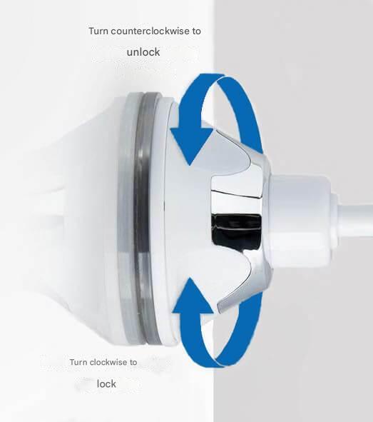 Fleksibel svanehals LED forstørrelsesspejl 10x, stilfuldt design, ideelt til præcis makeup og pleje.