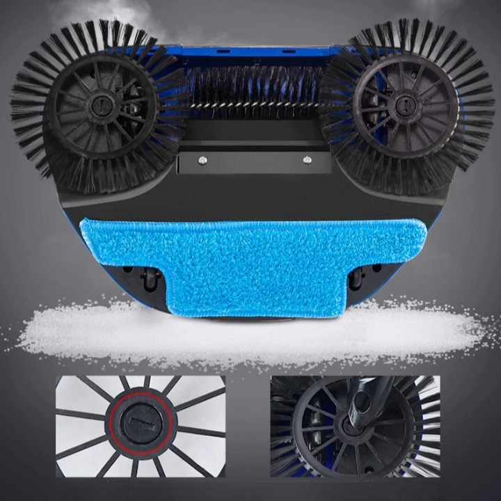 3-i-1 Støvsugerkost - Ubesværet & Strømløs Rengøring