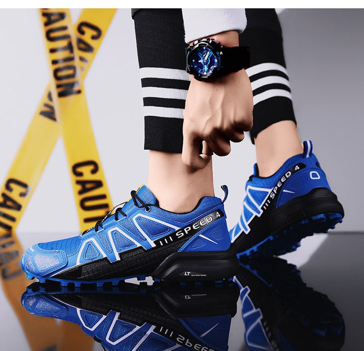 Grå OrthoTrekking IV ergonomiske vandresko med skridsikker sål og åndbart materiale, ideel til vandring