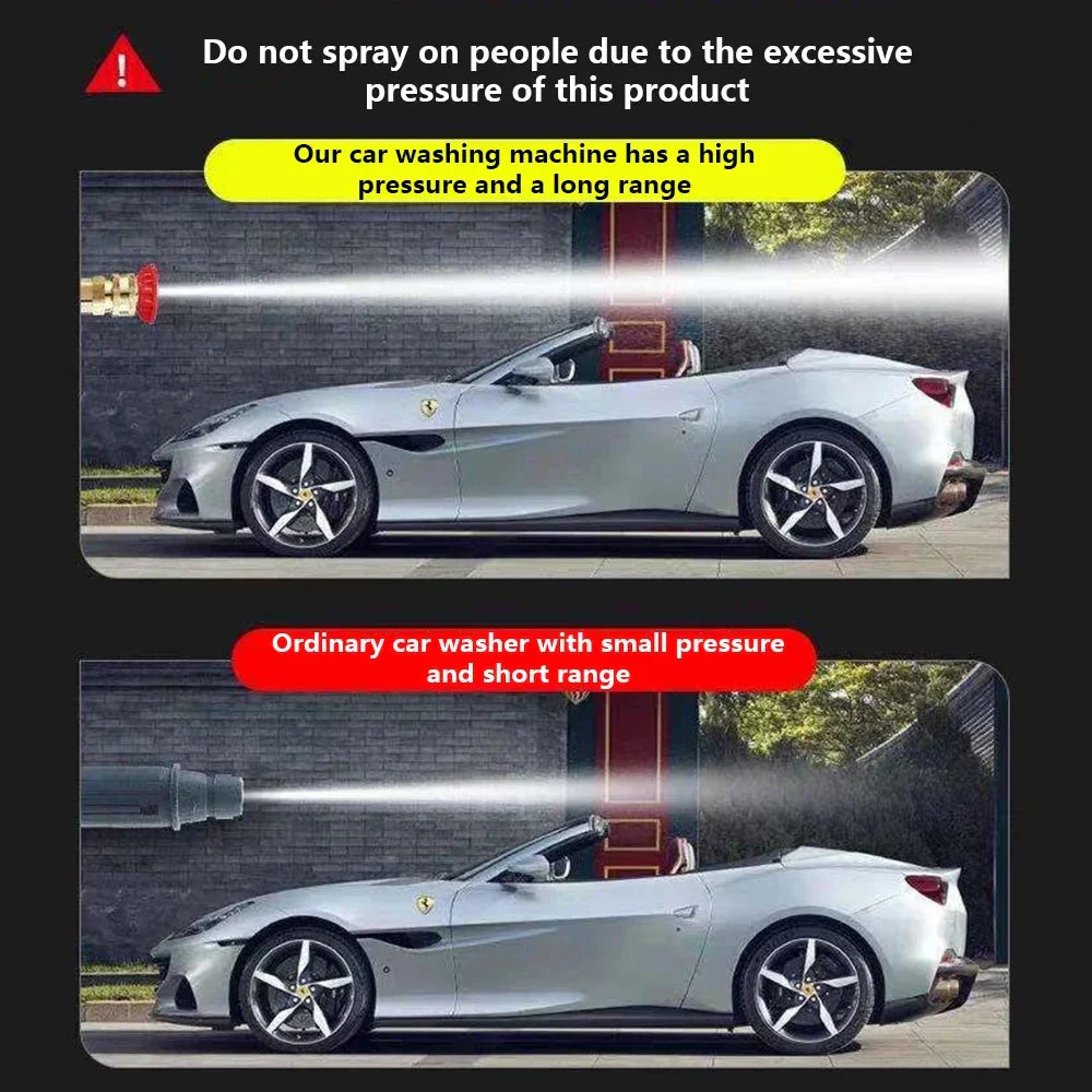 JetWash Pro 30000: Trådløs højtryksrenser 60 Bar, kompakt, sort-grøn, til bilpleje og husrengøring.