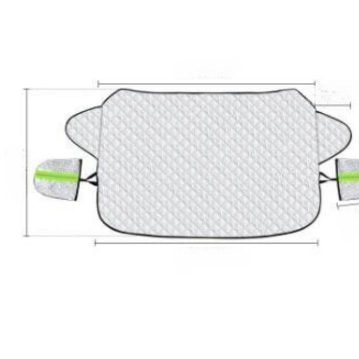 Magnetisk forrudebetræk beskytter bilen mod sne og is, med stærke magnetiske kanter, alsidig anvendelse.