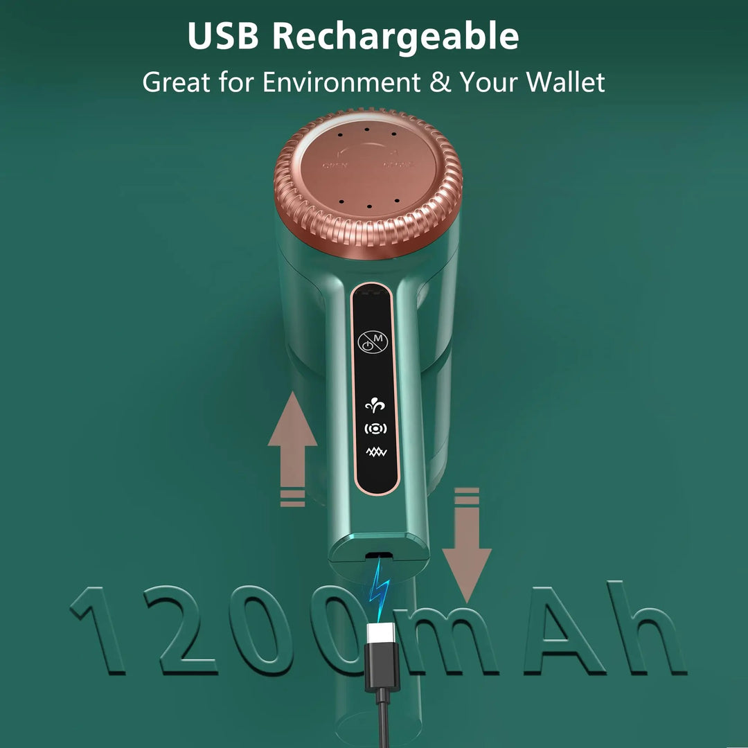 USB genopladelig fnugfjerner til tøj | Kompakt