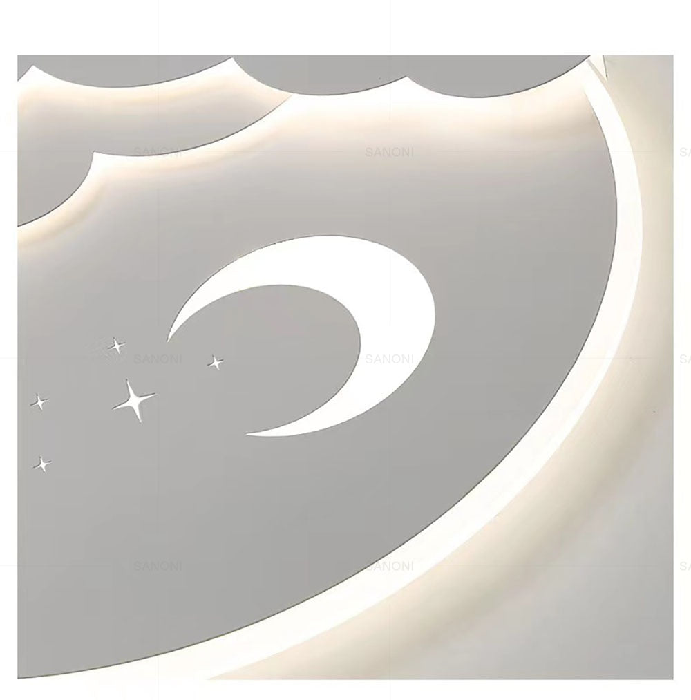 Moderne LED-væglampe, hvid, minimalistisk, energieffektiv, til stue, soveværelse, nem installation.