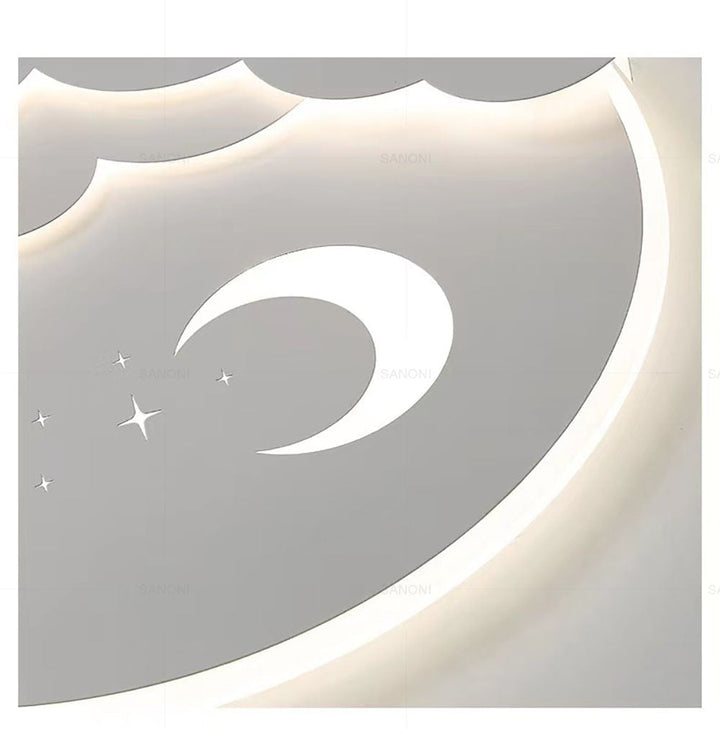 Moderne LED-væglampe, hvid, minimalistisk, energieffektiv, til stue, soveværelse, nem installation.