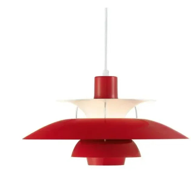 Moderne rund LED-loftslampe med dæmpbart lys, elegant design, fremstillet af aluminium og akrylglas