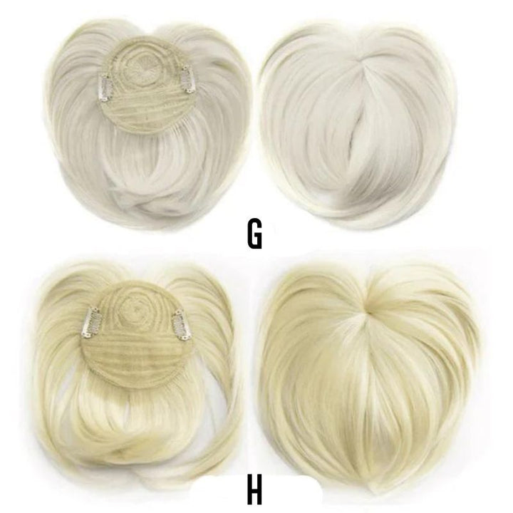 Naturlig hårforlængelse, tæppe og flydende, til hurtige, stilfulde frisurer i forskellige farver.