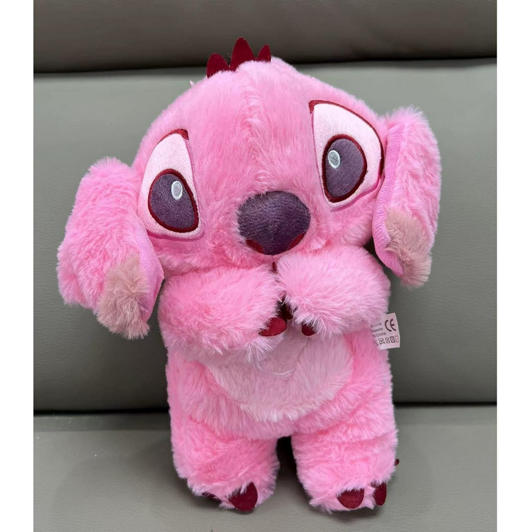 Stitch plyslegetøj med lys og musik til beroligende søvn og Disney-fans.