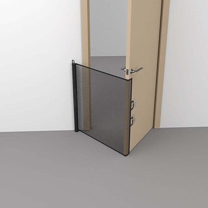 Praktisk sikkerhedsnet til kæledyr som en stabil dørbarriere, der beskytter kæledyr og forhindrer dem i at undslippe gennem døre.