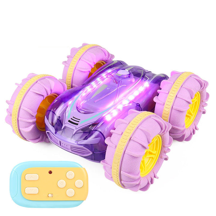 Robust, vandtæt fjernstyret amfibiekøretøj til børn, egnet til eventyr på land og vand.