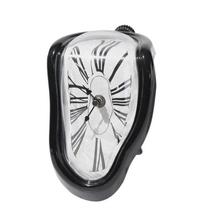 Salvador Dali smeltende ur med surrealistisk design, inspireret af Dalis maleri, velegnet til kunstelskere.