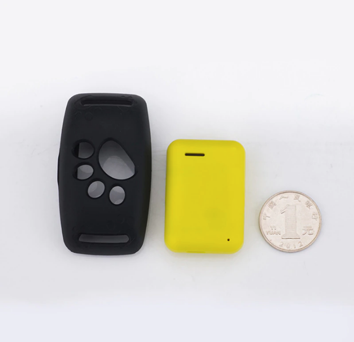 Smart rosa GPS-halsbånd til kat, vandtæt, uden abonnement, til sikker sporing af kæledyr, innovativ GPS-teknologi.