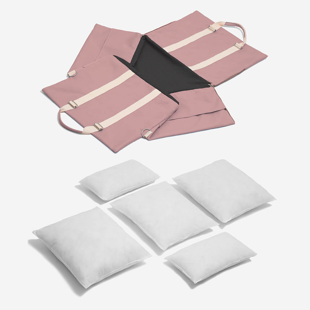 Sikker og vandtæt hundebilmadras med beskyttende pude og komfort, ideel til rejser og nem at rengøre.