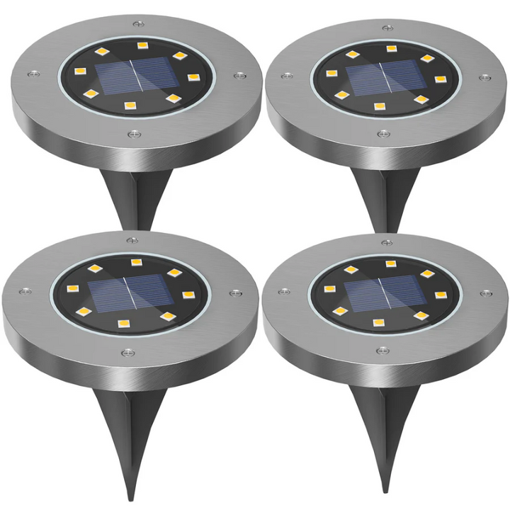 Moderne solar havelampe, vejrbestandig og soldrevet, bæredygtig og stilfuld til udendørs brug.