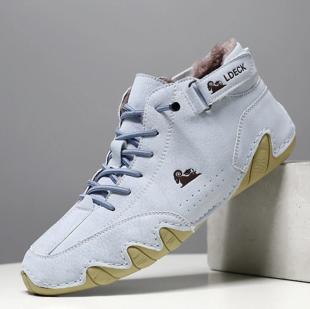 Alpaca Hallux Valgus Læder Barfodssko - Ergonomiske & Komfortable