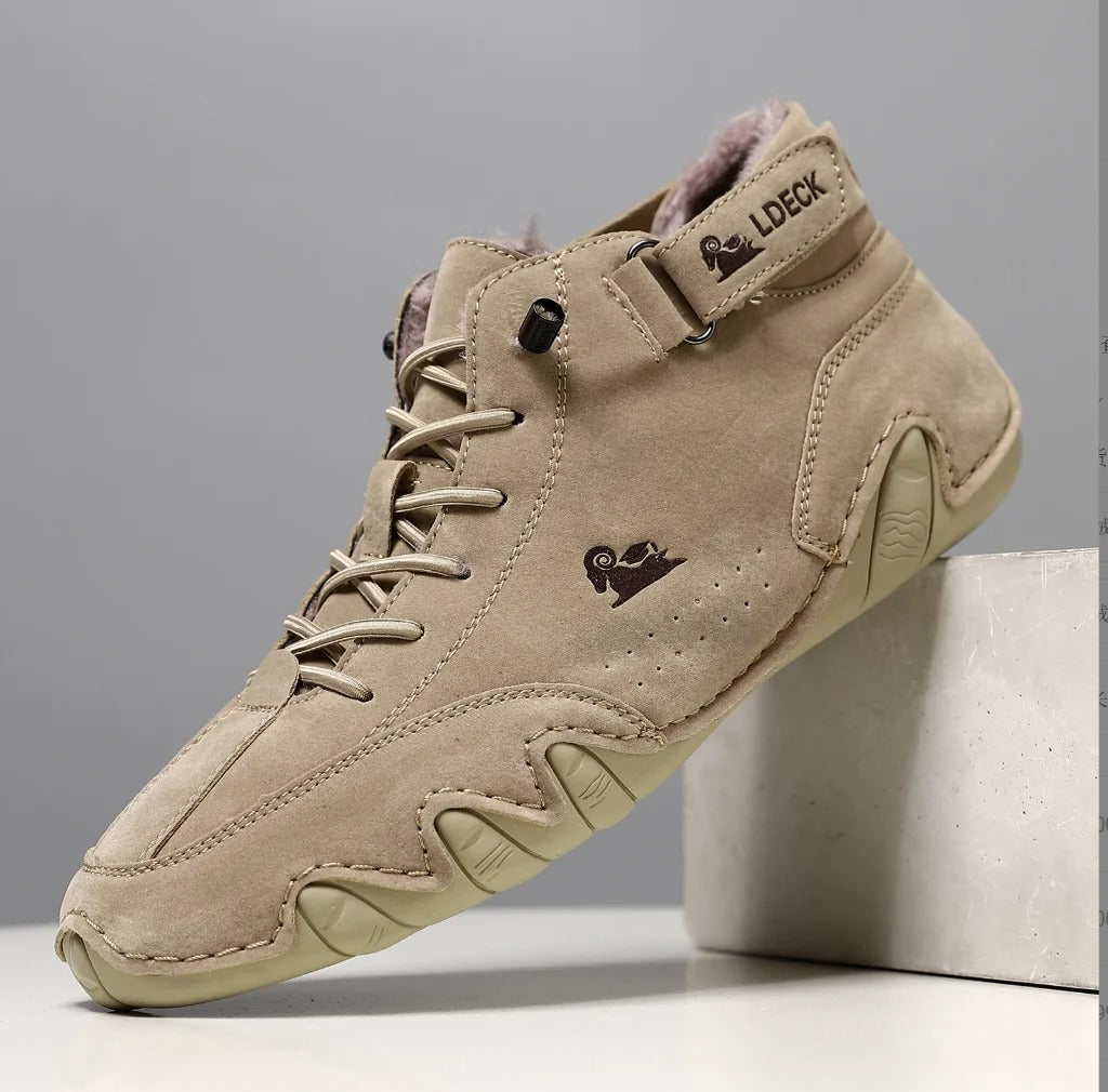 Alpaca Hallux Valgus Læder Barfodssko - Ergonomiske & Komfortable