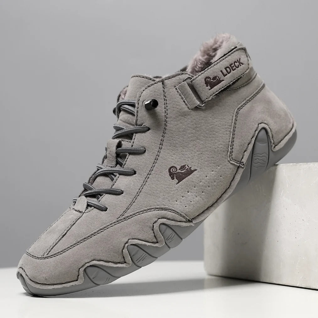 Alpaca Hallux Valgus Læder Barfodssko - Ergonomiske & Komfortable