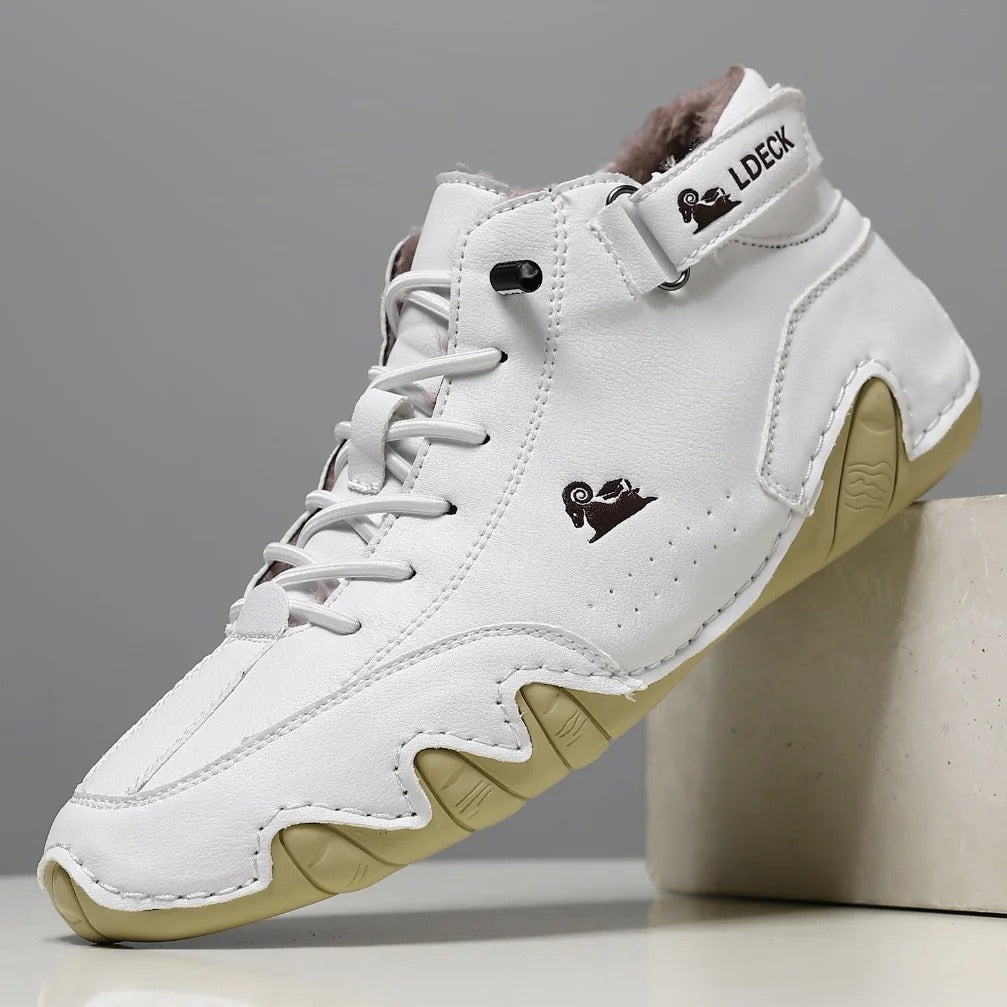 Alpaca Hallux Valgus Læder Barfodssko - Ergonomiske & Komfortable